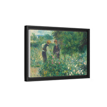 Recogiendo flores (1875) de Pierre-Auguste Renoir 