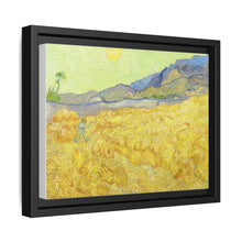 Van Gogh's Wheatfield with a reaper (1889) - NOMADEN ART GALLERY