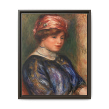 Young Woman in Blue, Bust (Jeune femme en corsage bleu, buste) (1911) by Pierre-Auguste Renoir - NOMADEN ART GALLERY