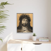 Christ as the Man of Sorrows. Colour lithograph by N.J. Strixner, 1818, after Q. Matsys.