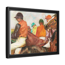The Jockeys (ca. 1882) by Edgar Degas