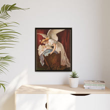 The angel's whisper (1894), vintage chromolithograph