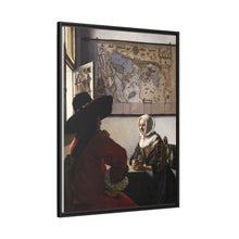 Johannes Vermeer’s Officer and Laughing Girl (ca. 1657)