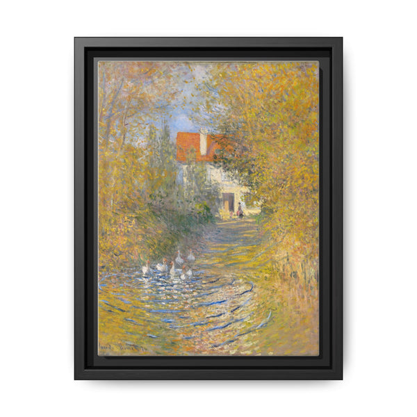 Claude Monet's The Geese (1874) famous painting. Original from the Sterling and Francine Clark Art Institute - NOMADEN ART GALLERY
