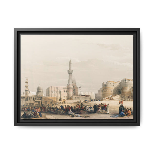 The entrance to the Citadel of Cairo illustration by David Roberts (1796–1864) - NOMADEN ART GALLERY