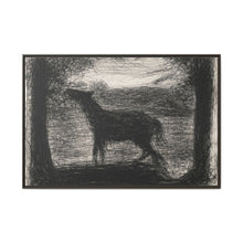 Foal, Le Poulain (ca. 1882–1883) by Georges Seurat - NOMADEN ART GALLERY
