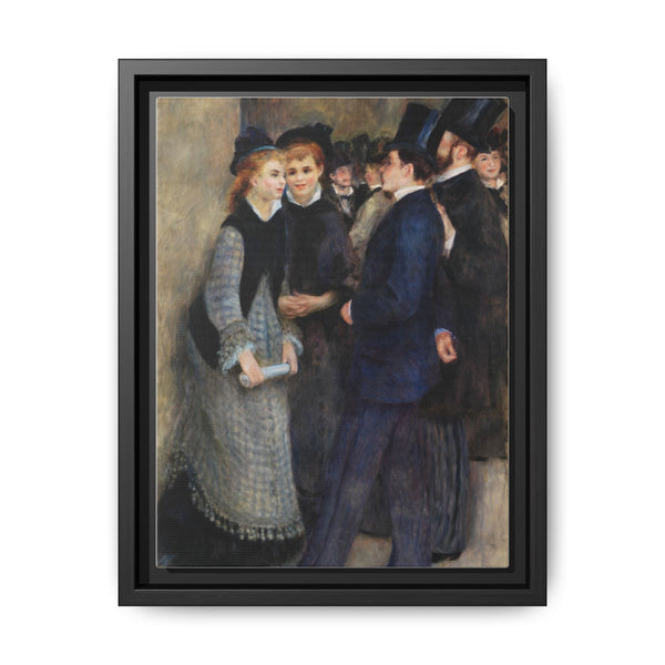 Leaving the Conservatory (La Sortie du conservatoire) (1876–1877)b by Pierre-Auguste Renoir - NOMADEN ART GALLERY