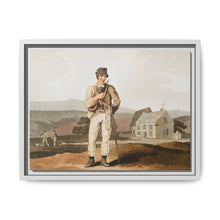 Illustration of moor guide from The Costume of Yorkshire (1814) by George Walker - NOMADEN ART GALLERY