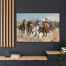 Dismounted: The Fourth Troopers Moving the Led Horses (1890) by Frederic Remington