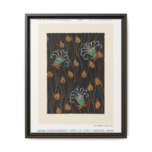 Art Deco Flower pattern pochoir print in oriental style. Original from our own 1914 edition of Samarkande - NOMADEN ART GALLERY