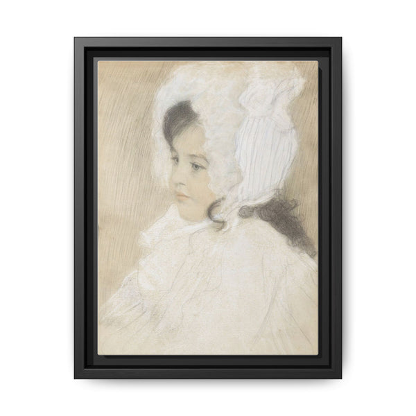 Portrait of a child (Marie Moll) by Gustav Klimt. - NOMADEN ART GALLERY