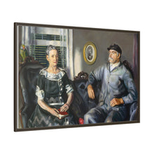 Mr. and Mrs. Phillip Wase (1924) by George Wesley Bellows.