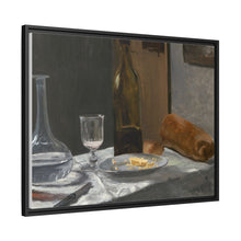 Claude Monet's Still Life with Bottle, Carafe, Bread, and Wine (ca. 1862-1863) - NOMADEN ART GALLERY
