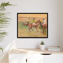 Caballos de carreras (ca. 1885-1888) de Edgar Degas 