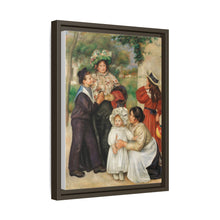 La familia del artista (La Famille de l'artiste) (1896) de Pierre-Auguste Renoir. 