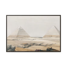 Pyramids of Geezeh (Giza) illustration by David Roberts (1796–1864) - NOMADEN ART GALLERY