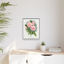 Pink rose, Clothilde Soupert lithograph. Digitally enhanced from our own original 1900 edition plates of Botanical Specimen published by Rochester Lithographing
