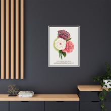 Double Althea in 3 colors lithograph. Digitally enhanced from our own original 1900 edition plates of Botanical Specimen published by Rochester Lithographing