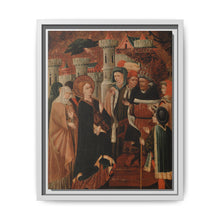 Saint Catherine of Siena before Pope Gregory XI by Blasco de Grañén - NOMADEN ART GALLERY