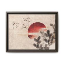 Katsushika Hokusai's birds and sunset, from Album of Sketches (1814) - NOMADEN ART GALLERY