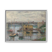 Claude Monet's Bridge at Argenteuil on a Gray Day (1876) - NOMADEN ART GALLERY