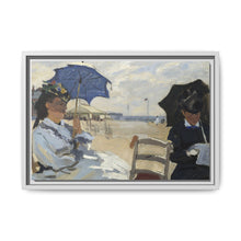 Claude Monet's The Beach at Trouville (1870) - NOMADEN ART GALLERY