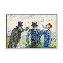 The Drinkers (1890) by Vincent Van Gogh - Renaissance Wall Art Canvas - NOMADEN ART GALLERY