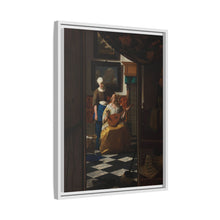 The Love Letter (ca. 1669 –1670) by Johannes Vermeer