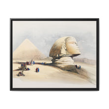 The Great Sphinx Pyramids of Gezeeh illustration bby David Roberts (1796–1864) - NOMADEN ART GALLERY