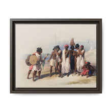 Group of Nubians (Wady Kardasey) illustration by David Roberts (1796–1864) - NOMADEN ART GALLERY