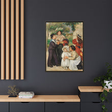 La familia del artista (La Famille de l'artiste) (1896) de Pierre-Auguste Renoir. 