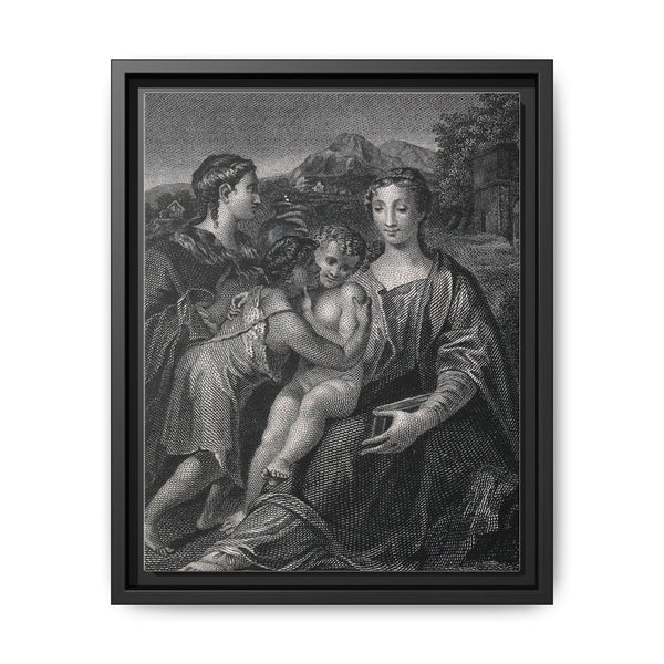 Saint Mary (the Blessed Virgin) with the Christ Child, Saint John the Baptist and Saint Mary Magdalene - NOMADEN ART GALLERY