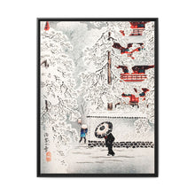 Snow at Asakusa, Yedo, Musashi Province print in high resolution by Hiroaki Takahashi (1871–1945) - NOMADEN ART GALLERY