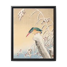 Kingfisher in the snow (1925 - 1936) by Ohara Koson