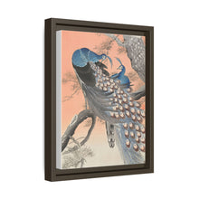 Two peacocks on tree branch (1900 - 1930) by Ohara Koson