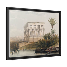 The hypaethral temple at Philae called the Bed of Pharaoh illustration by David Roberts (1796–1864)