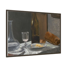 Claude Monet's Still Life with Bottle, Carafe, Bread, and Wine (ca. 1862-1863) - NOMADEN ART GALLERY