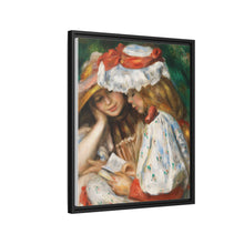 Dos muchachas leyendo (c. 1890-1891) de Pierre-Auguste Renoir 