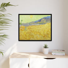 Van Gogh's Wheatfield with a reaper (1889) - NOMADEN ART GALLERY