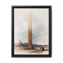 Ancient Egypt Art: Obelisk of Heliopolis by David Roberts - Canvas Wall Art - NOMADEN ART GALLERY