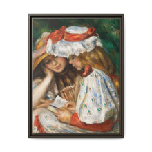 Two Girls Reading (c. 1890–1891) by Pierre-Auguste Renoir - NOMADEN ART GALLERY