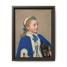Portrait of Maria Frederike van Reede-Athlone at Seven Years of Age by Jean Etienne Liotard - NOMADEN ART GALLERY
