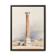 Pompey's Pillar Alexandria illustration by David Roberts (1796–1864). - NOMADEN ART GALLERY