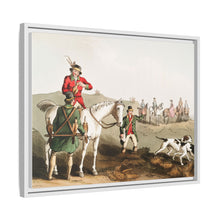 Illustration of hawking from The Costume of Yorkshire (1814) by George Walker