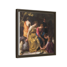 Diana y sus ninfas de Johannes Vermeer (ca. 1653-1654)