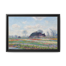 Claude Monet's Tulip Fields at Sassenheim (1886). Original from the Sterling and Francine Clark Art Institute. - NOMADEN ART GALLERY