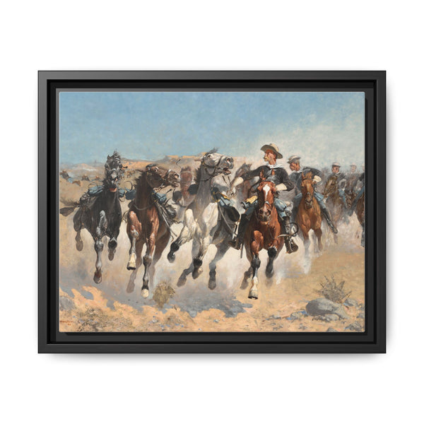 Dismounted: The Fourth Troopers Moving the Led Horses (1890) by Frederic Remington - NOMADEN ART GALLERY