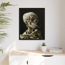 Vincent van Gogh's (1886) Head of a skeleton with a burning cigarette. - NOMADEN ART GALLERY