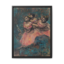 Three Dancers in Red Costume (1896) by Edgar Degas - NOMADEN ART GALLERY