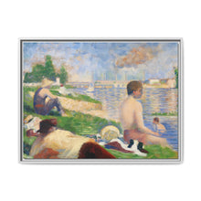 Georges Seurat's Final Study for “Bathers at Asnières” (1883) - NOMADEN ART GALLERY